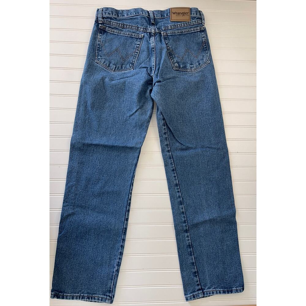 Wrangler Denim Jeans Cowboy Ranch Western Workwear Size Mens 32X32 - Picture 3 of 7